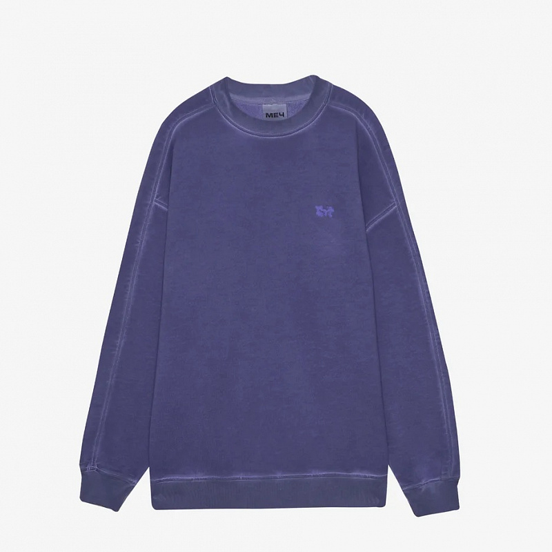 Свитшот МЕЧ SW GARMENT DYED Electric Indigo