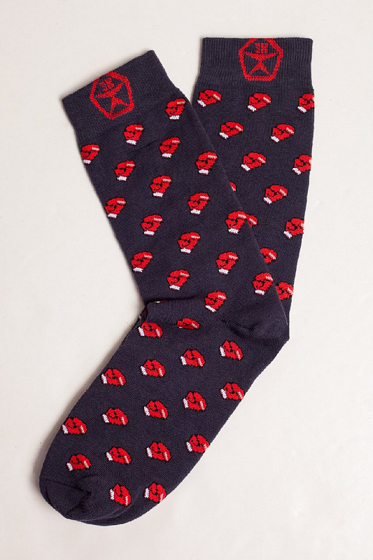 Носки ЗАПОРОЖЕЦ Бокс (Серый (Темно-Серый)