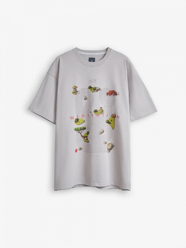 Футболка RICE MEDITATION ZEN GARDEN T-SHIRT
