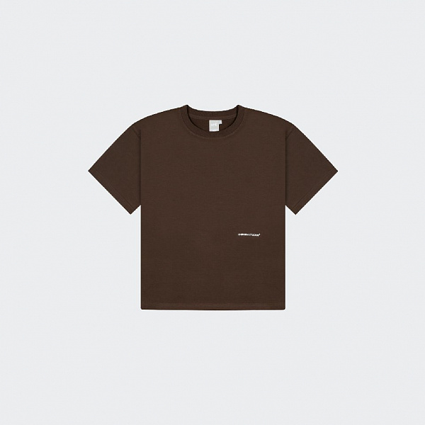 Футболка UNIFORM Boxy коричневый