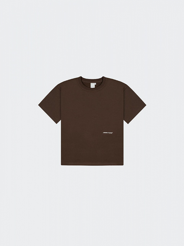 Футболка UNIFORM Boxy коричневый