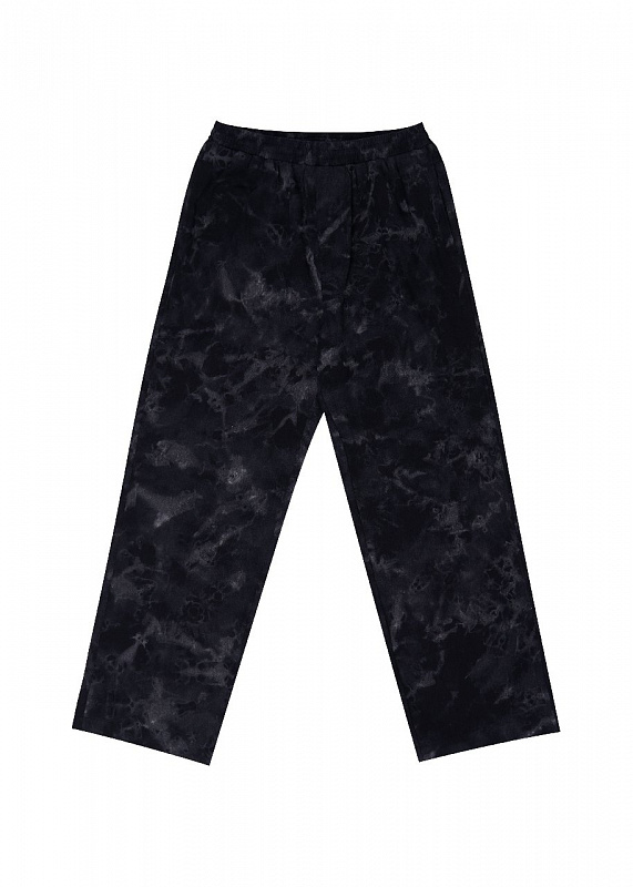 Брюки MAGAMAEV Canvas tube tie dye black