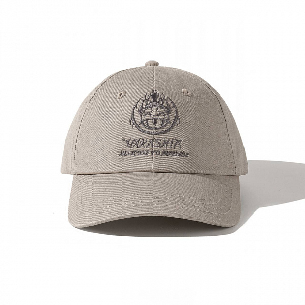 Кепка YMKA SHIX HELLCOME серый