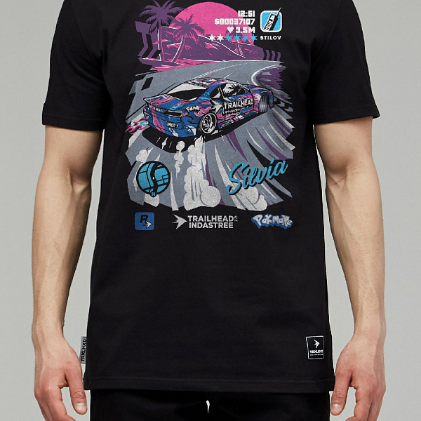 Футболка TRAILHEAD 022 SILVIA 21 Черный