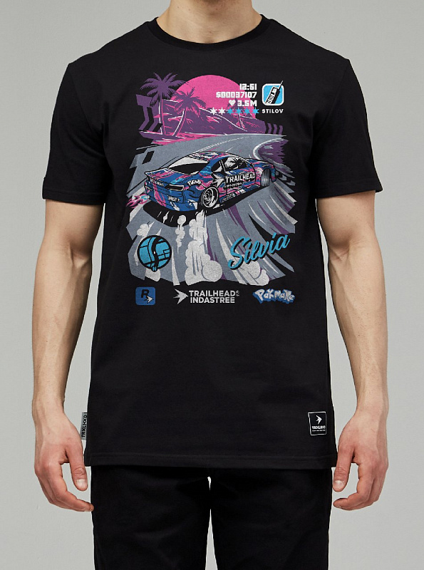 Футболка TRAILHEAD 022 SILVIA 21 Черный