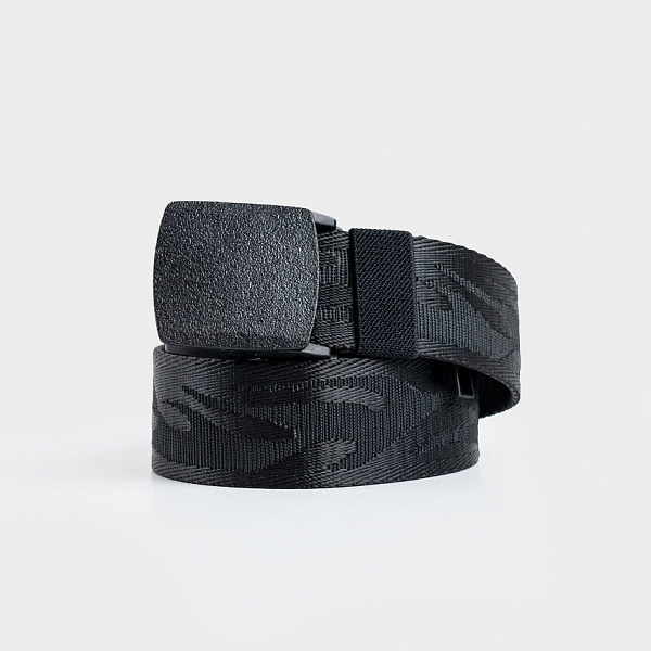 Ремень KUL'TURA "Flame" черный