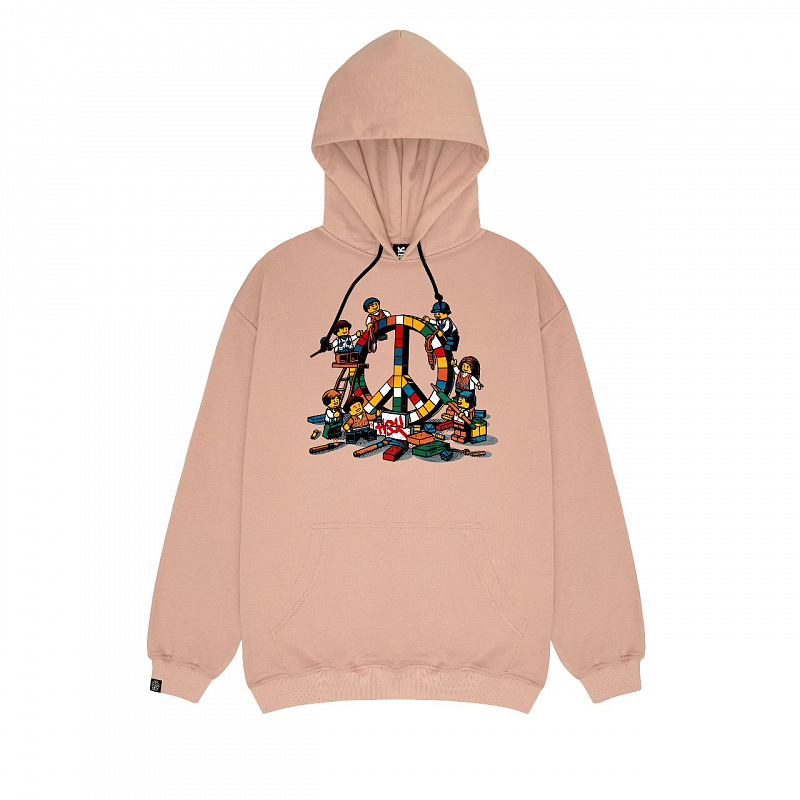 Худи HOOK «Лего» розовый