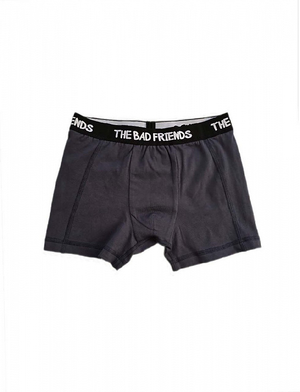 Трусы THE BAD FRIENDS Boxer 200 гр серый