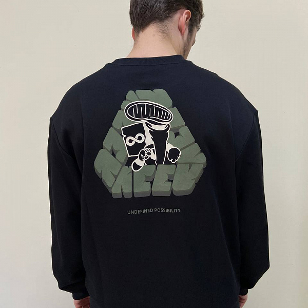 Толстовка ERKE  Unisex Sweatshirt black черный