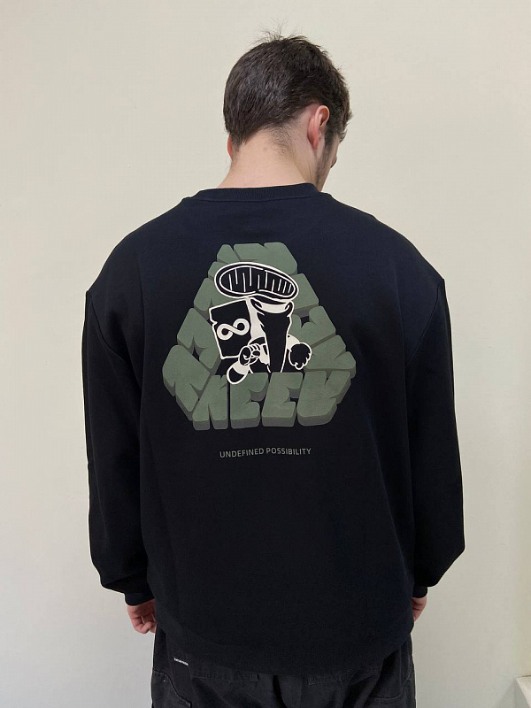 Толстовка ERKE  Unisex Sweatshirt black черный