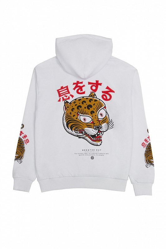 Худи BREATHE OUT - Horangi, Белый