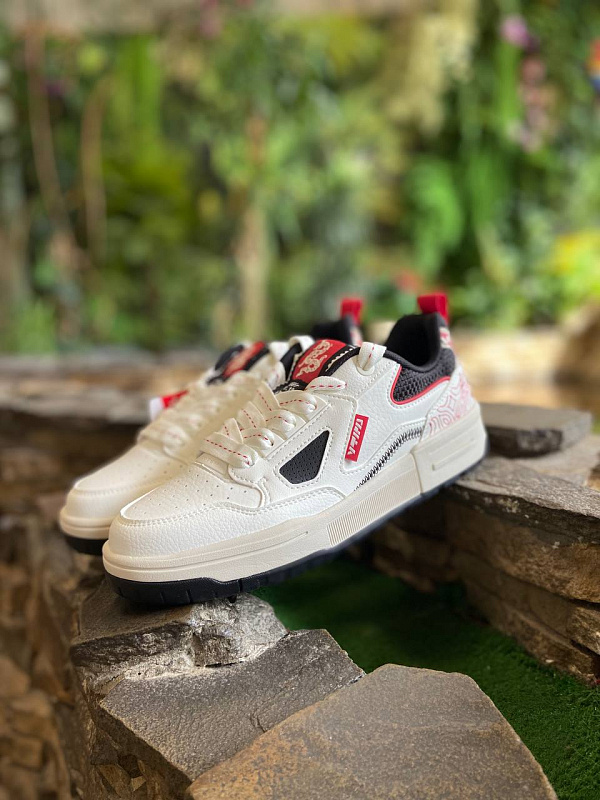 Кеды XTEP Skateboarding Shoes Canvas White/Black белый