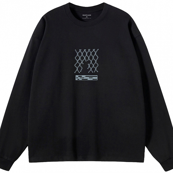 Лонгслив HEARTLAND CLTH BLACK