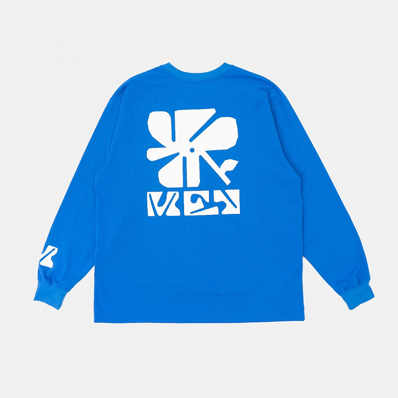 Лонгслив МЕЧ SS23 LS BLOOM Electric Blue Ярко-синий