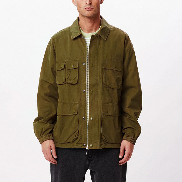 Куртка OBEY DISCLOSE JACKET FIELD GREEN