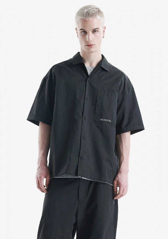 Рубашка KRAKATAU Nm72-2 ZITMO тёмно-серый