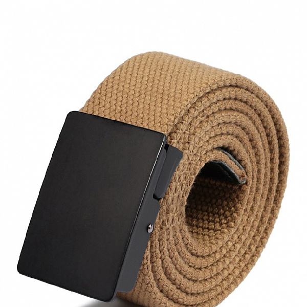 Ремень Street Soul R25-22 Пряжка прямоугольник правильной формы тёмный хаки