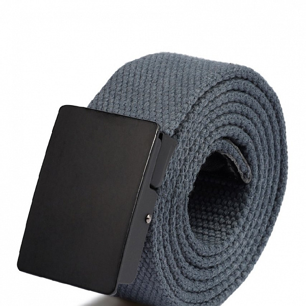 Ремень Street Soul R25-22 Пряжка прямоугольник правильной формы тёмно-серый