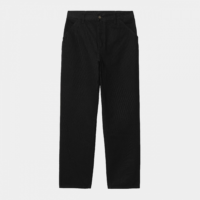 Брюки CARHARTT WIP Simple Pant BLACK (RINSED)