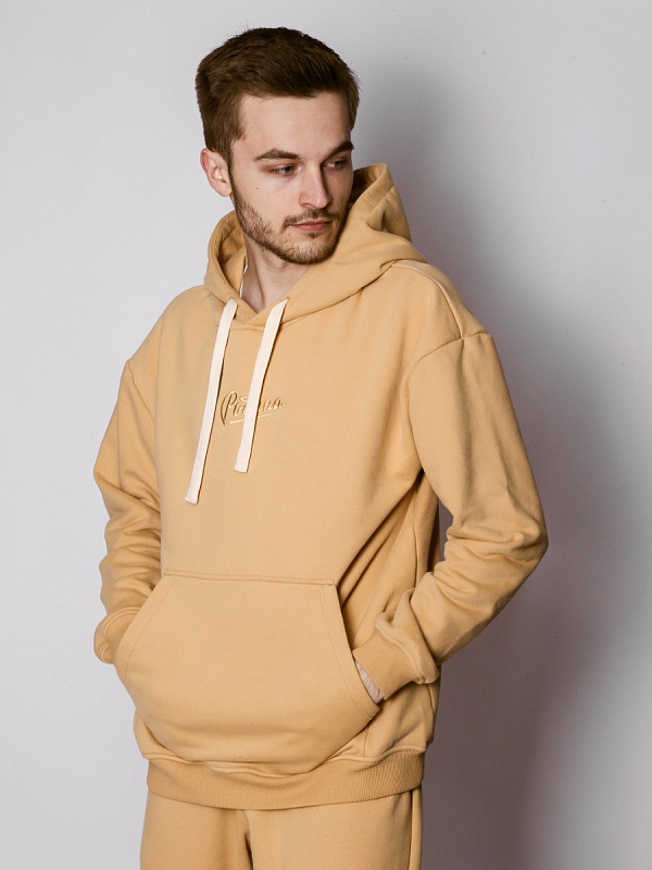 Худи РОДИНА Оверсайз Песочный