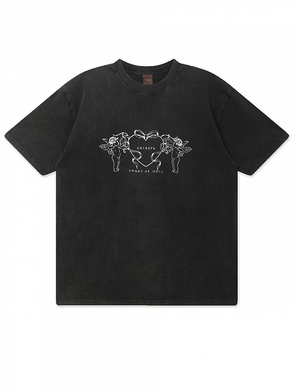 Футболка ОКТЯБРЬ SWEET HELL TEE BLACK
