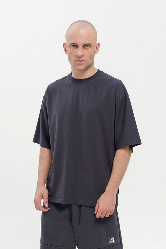 Футболка KUL'TURA oversize "Light", фуме