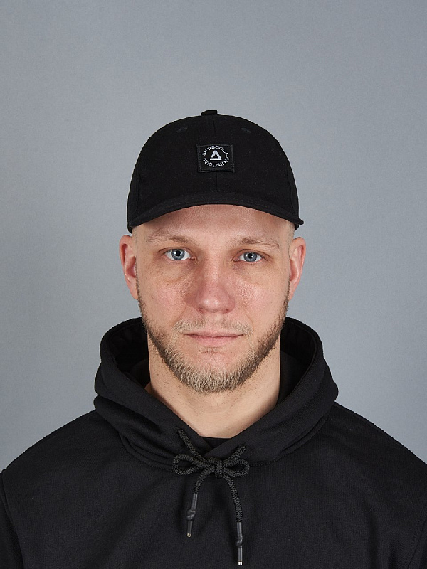 Кепка ANTISOCIAL 6 Panel черная