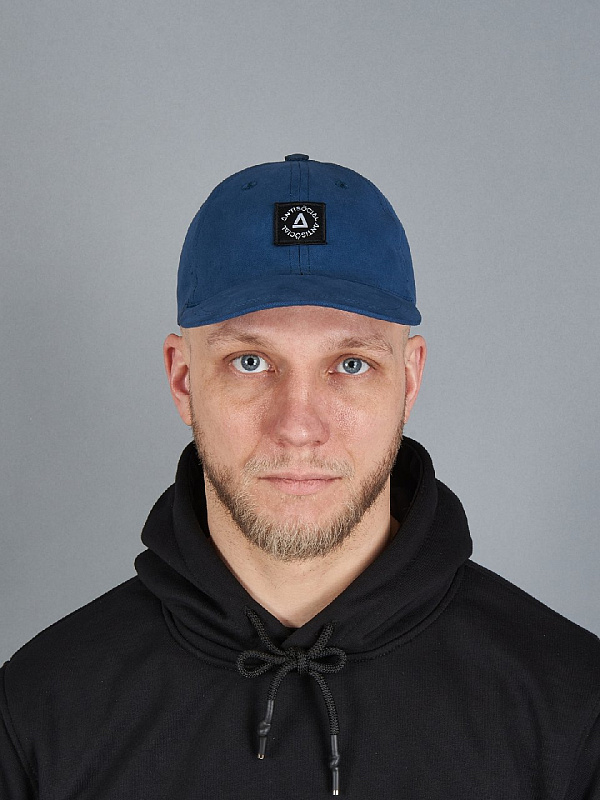 Кепка ANTISOCIAL 6 Panel синяя