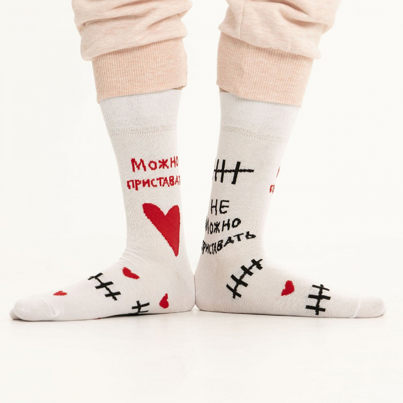 Носки ST.FRIDAY SOCKS Можно / Нельзя