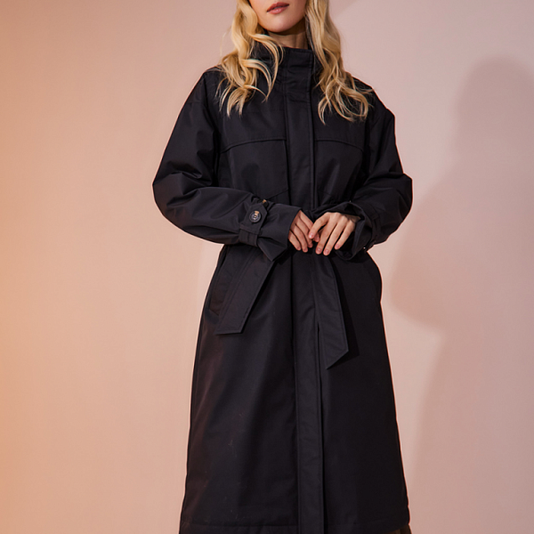 Плащ женский HOOPS Черный