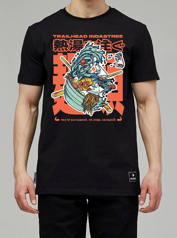 Футболка TRAILHEAD RAMEN Черный