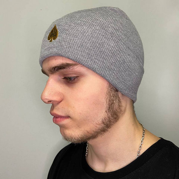 Шапка HARD LUNCH бини B-U-11 HL melange