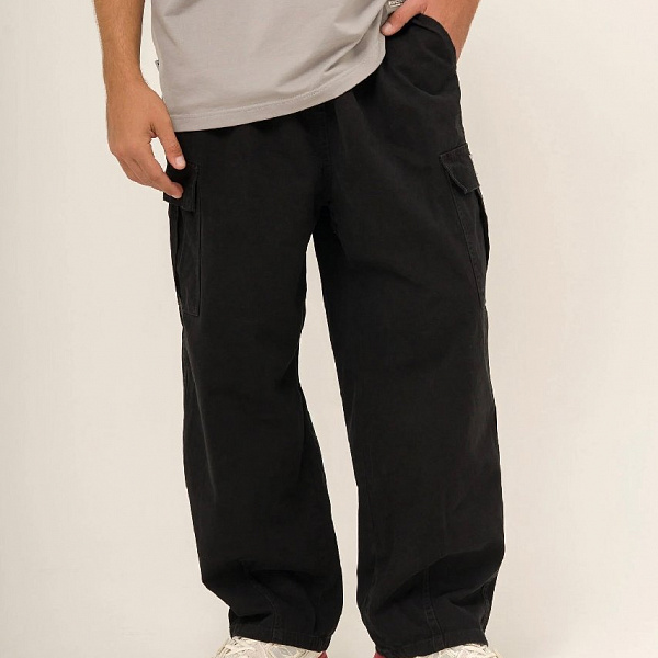 Брюки  KUL'TURA "CARGO BASIC" черный