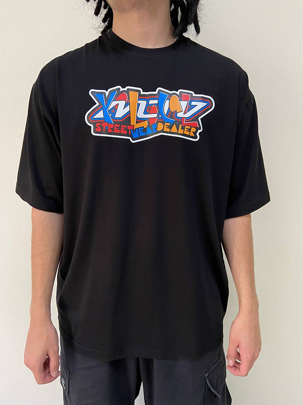 Футболка MOLOTOV Base Old School SS'24 Black Чёрный