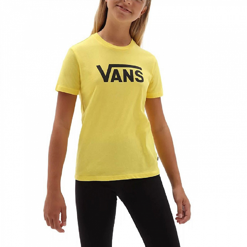 Футболка VANS GR FLYING V CREW GIR CYBER YELLOW