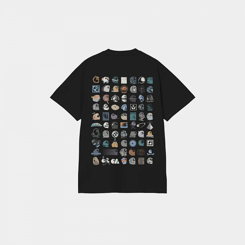 Футболка CARHARTT WIP S/S C Logo Archive T-Shirt BLACK
