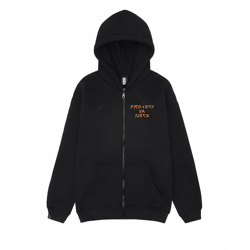 Худи HOOK зип «Ниндзя» черный