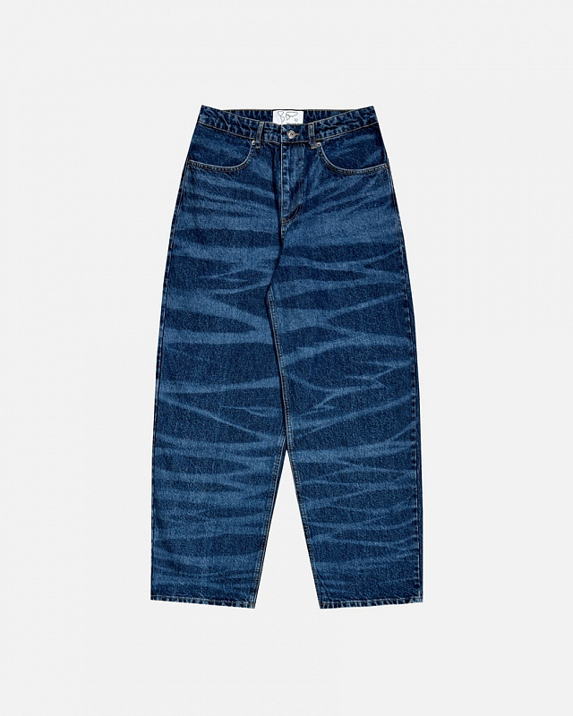 Джинсы ISSAYA Loose Fit Punk Blue