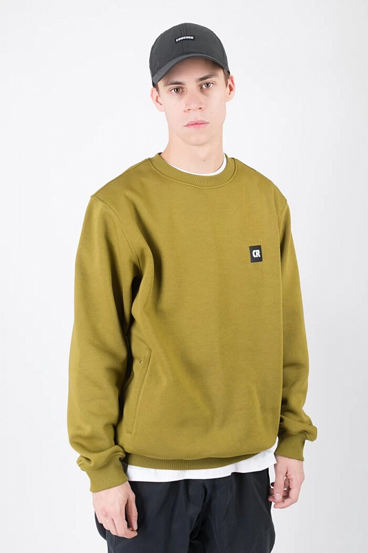 Толстовка CODERED Crew Темно-зеленый