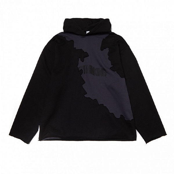 Худи ZNY RIPPED BLACK