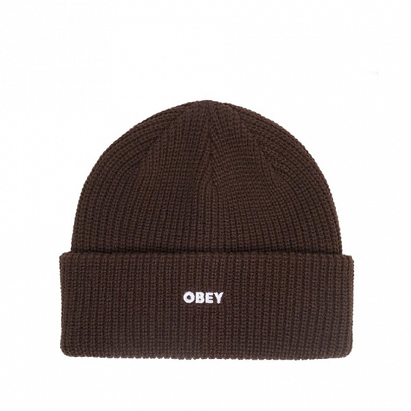 Шапка OBEY FUTURE BEANIE JAVA BROWN