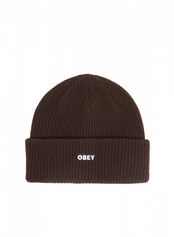 Шапка OBEY FUTURE BEANIE JAVA BROWN