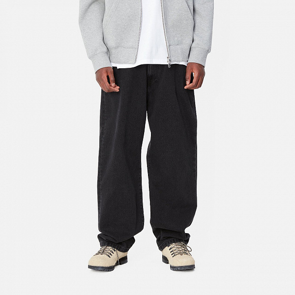 Джинсы CARHARTT WIP (Loose fit) Landon Pant BLACK (STONE WASHED)