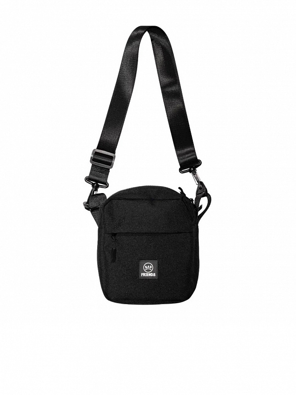Сумка THE BAD FRIENDS Shoulder bag M black sling оксфорд черный
