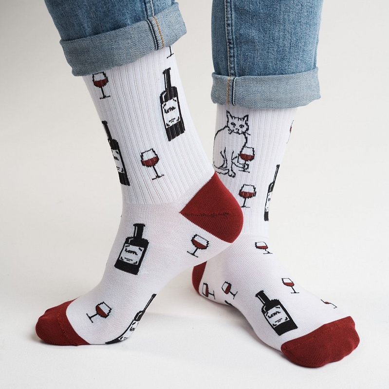 Носки спорт ST.FRIDAY SOCKS Идеальный собутыльник