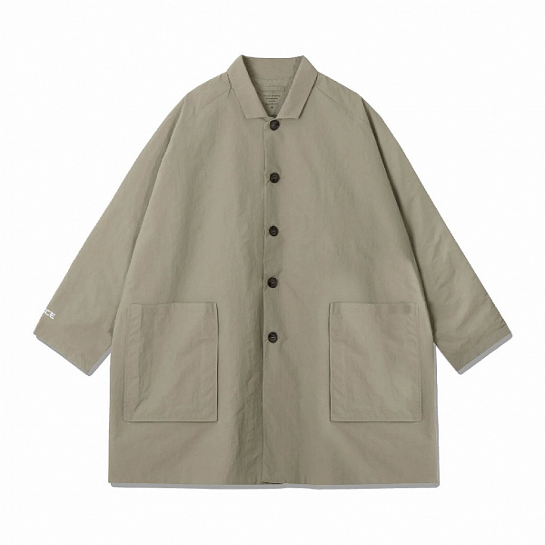 Тренч RICE Trench coat jacket oversize бежевый