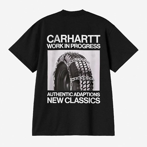 Футболка CARHARTT WIP S/S Sean Hamilton 03 T-Shirt BLACK