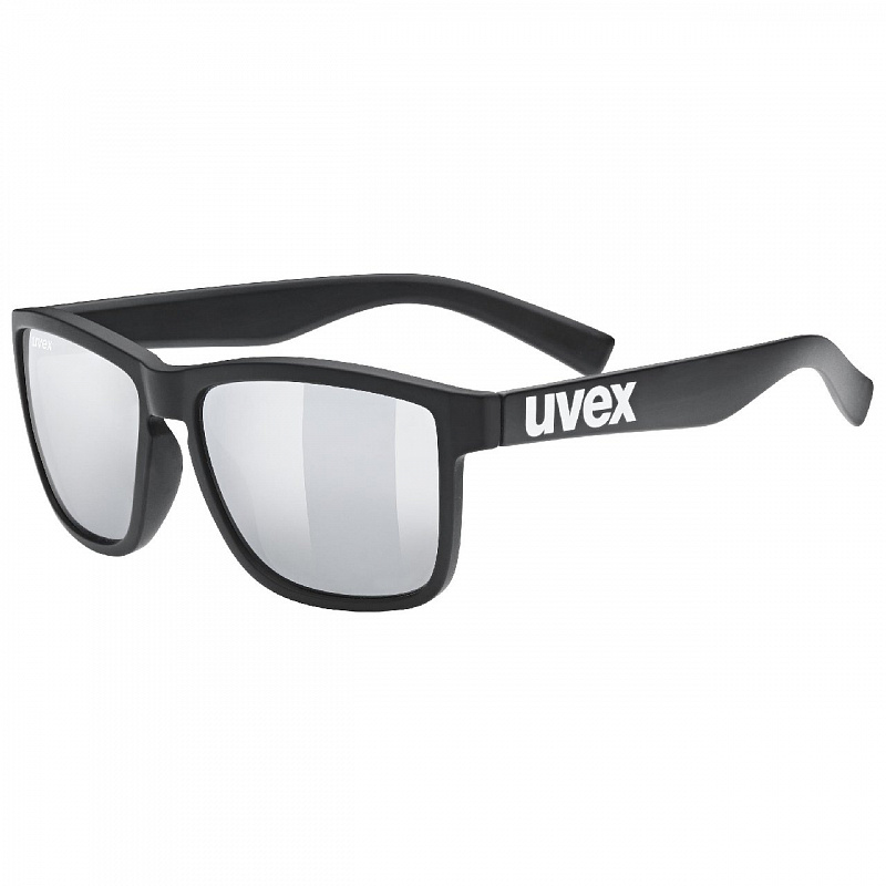 Очки солнцезащитные UVEX LGL 39 black matt / mir.silver черный