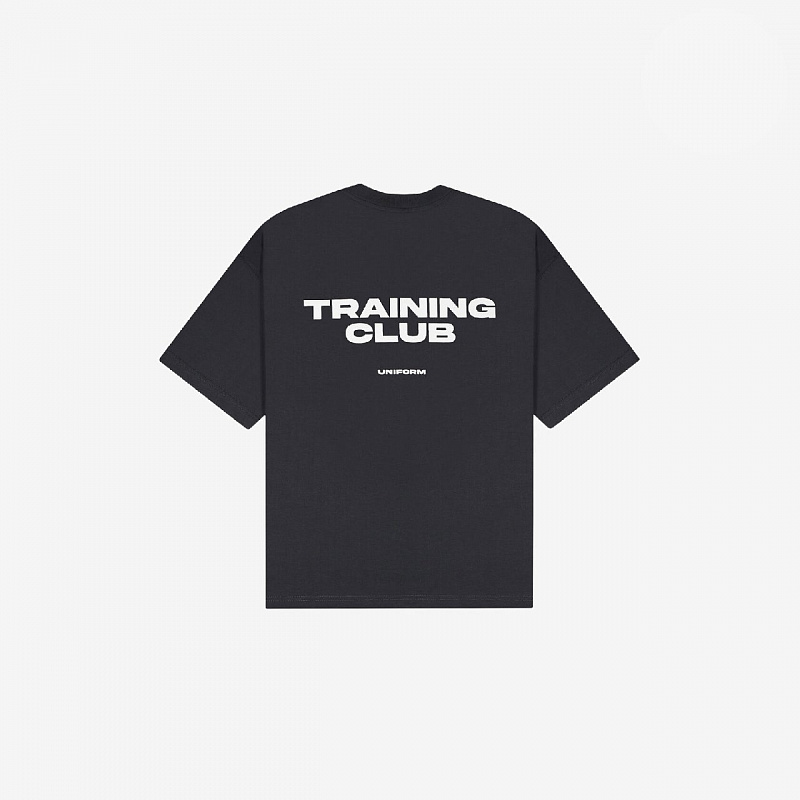 Футболка UNIFORM Heavy Training club темно-серый/белый