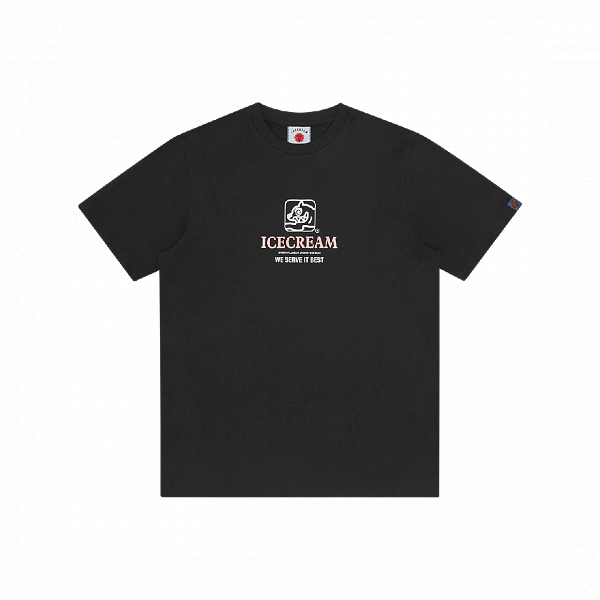Футболка ICECREAM SERVE IT BEST T-SHIRT BLACK
